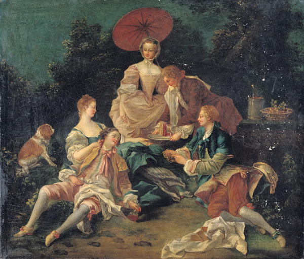 Lancret, Nicolas - Picnic In A Park